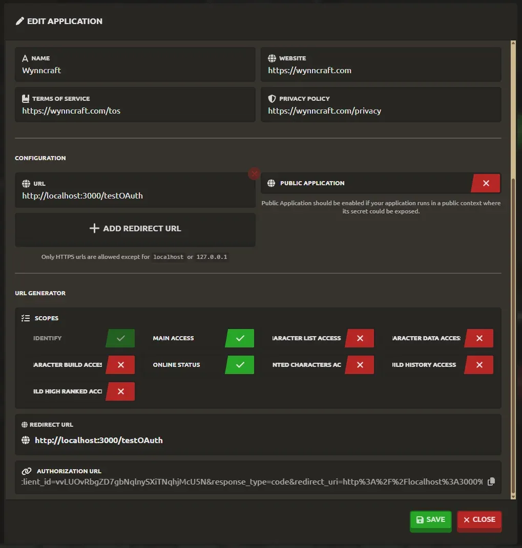 Url generator